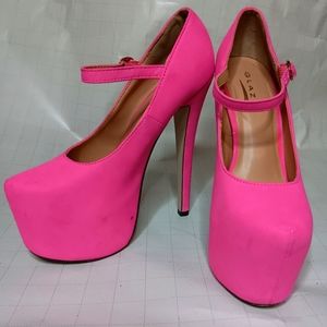 Platform stiletto high heel
